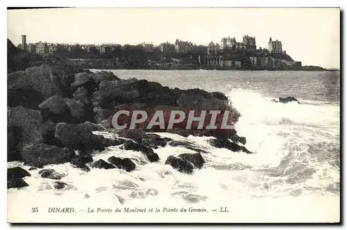 Ansichtskarte AK Dinard La Pointe du Moulinet et la Pointe du Grouin