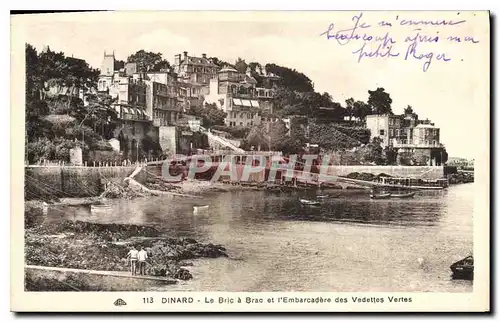 Cartes postales Dinard La Bric a Brac et l'Embarcadete des Vederres Vertes