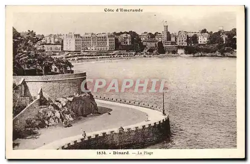 Cartes postales Cote d'Emeraude Dinard La Plage