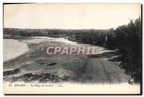 Ansichtskarte AK Dinard La Plage du Prieure