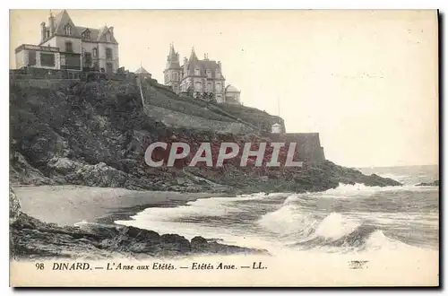 Cartes postales Dinard L'Anse aux Etetes Anse