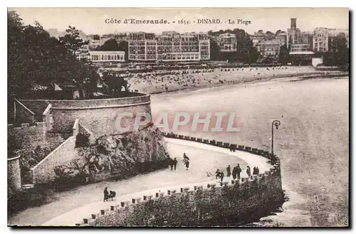 Cartes postales Cote d'Emeraude Dinard La Plage