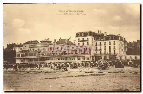 Cartes postales Cote d'Emeraude Dinard La Plage