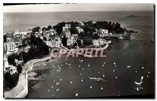 Ansichtskarte AK Eu Avion au Dessus Dinard Ille et Vilaine Le port et vue generale