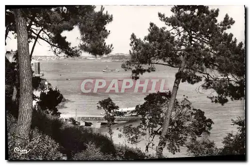 Ansichtskarte AK Dinard l et V Embarcadere des Vedettes Vertes du Jardin de Grand Hotel