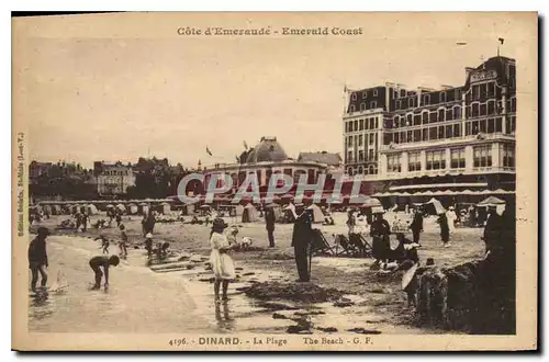 Cartes postales Cote d'Emeraude Emerald Coast Dinard La Plage