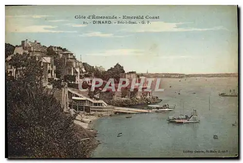 Ansichtskarte AK Cote d'Emeraude Emerald Coast Dinard Bric a Brac