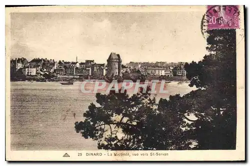 Cartes postales Dinard La Vicomte vue vers St Servan