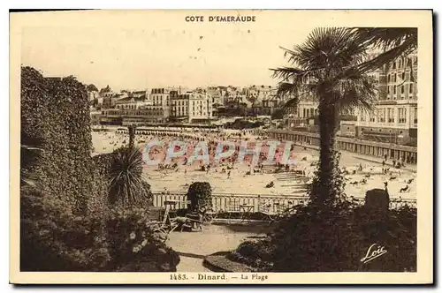 Cartes postales Cote d'Emeraude Dinard La Plage