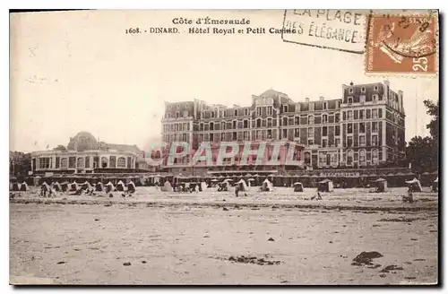 Cartes postales Cote d'Emeraude Dinard Hotel Royal et Petit Casino