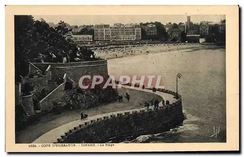 Cartes postales Cote d'Emeraude Dinard La Plage