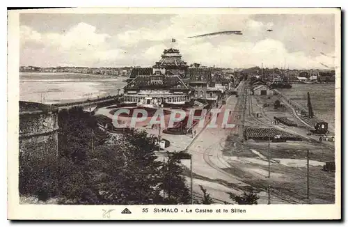 Cartes postales St Malo Le Casino et le Sillon