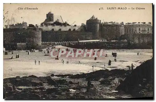 Cartes postales Cote d'Emeraude Saint Malo le Chateau