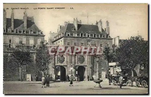 Cartes postales Saint Malo La Porte Vincent