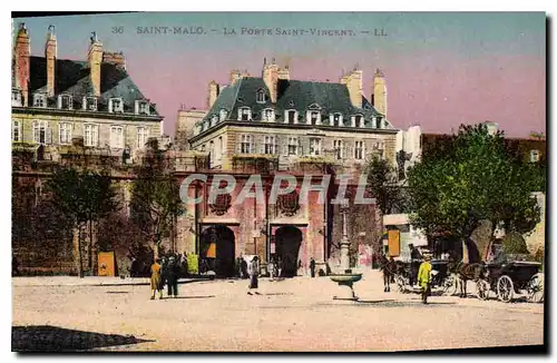 Cartes postales Saint Malo La Porte Sant Vincent