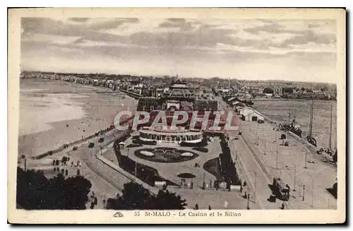 Cartes postales St Malo Le Casino et le Sillon