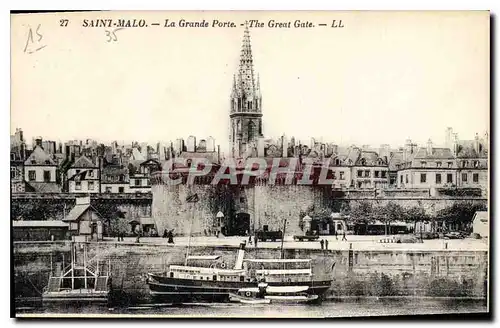 Cartes postales Saint Malo La Grande Porte