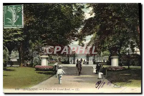 Cartes postales Toulouse l'Entree du Grand Rond