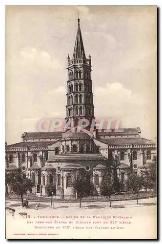 Cartes postales Toulouse Basilique St Sernin