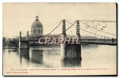 Cartes postales Toulouse Port Saint Pierre et Donne de l'Eglise