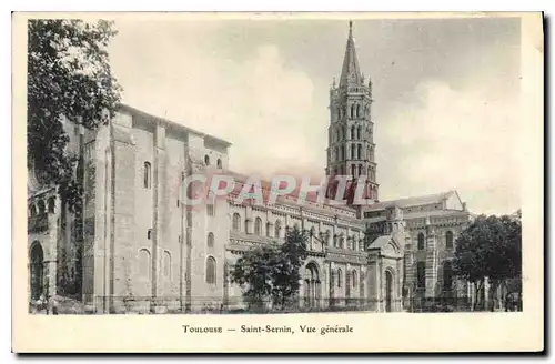 Ansichtskarte AK Toulouse Saint Sernin Vue generale