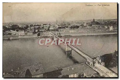 Cartes postales Toulouse Vue Generale