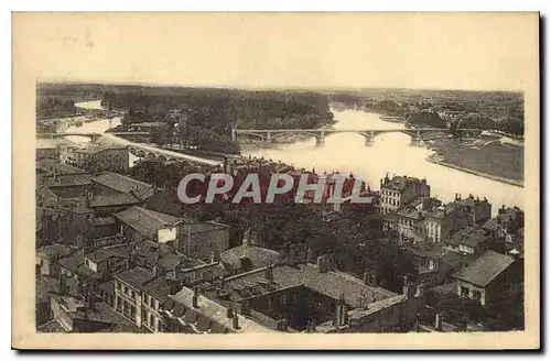 Ansichtskarte AK Toulouse Vue vers de Pont Saint Michel