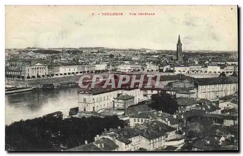 Cartes postales Toulouse Vue generale