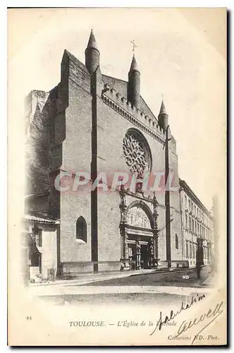 Cartes postales Toulouse l'Eglise de la Barbade