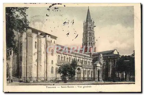 Cartes postales Toulouse Saint Sernin Vue generale