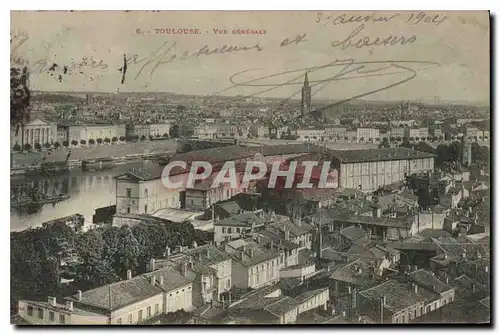 Cartes postales Toulouse Vue generale