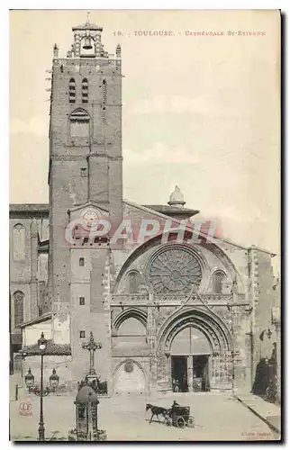 Cartes postales Toulouse Cathedrale St Etienne