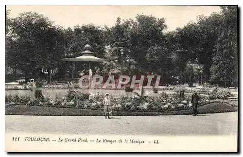 Ansichtskarte AK Toulouse Le Grand Rond