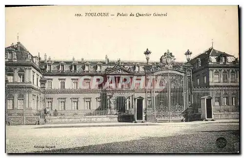 Cartes postales Toulouse Palais du Quartier General