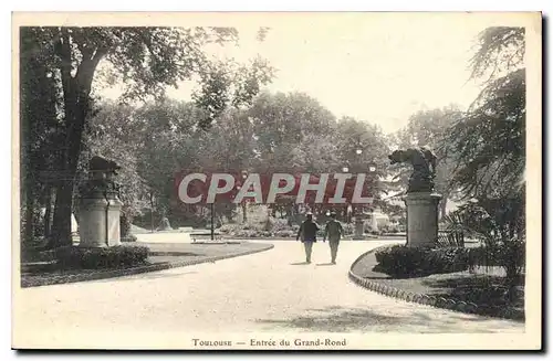 Ansichtskarte AK Toulouse Entree du Grand Rond Ours