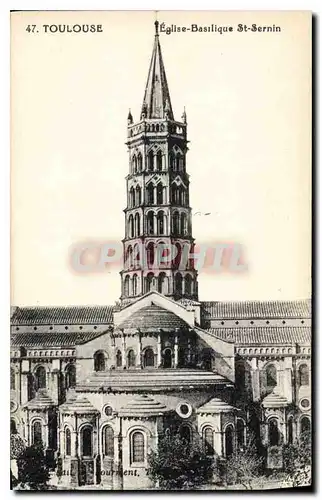 Cartes postales Toulouse Eglise Basilique St Sernin