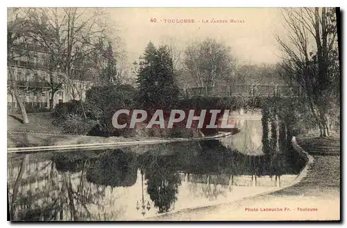 Cartes postales Toulouse Le Jardin Royal