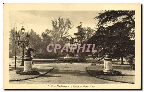 Cartes postales Toulouse Le Jardin du Grand Rond