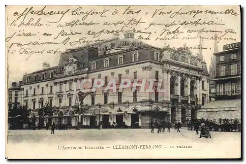 Cartes postales Clermont Ferrand Le Theatre