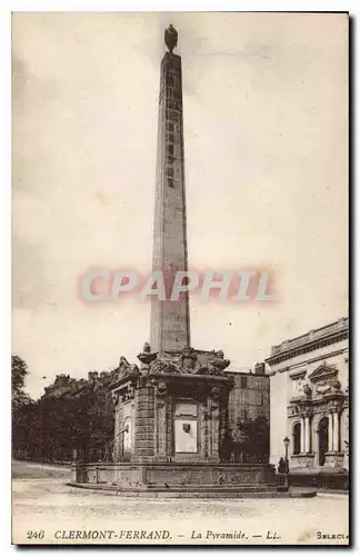 Cartes postales Clermont Ferrand La Pyramide