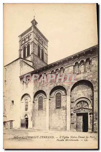 Cartes postales Clermont Ferrand L'Eglise Notre Dame du Port