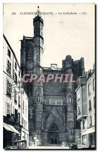 Cartes postales Clermont Ferrand La Cathedrale