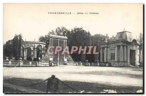 Cartes postales Franconville Grille du Chateau