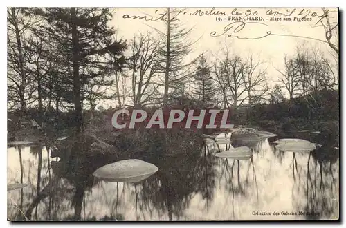 Cartes postales Franchard Mare aux Pigeons