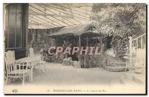 Cartes postales Enghien les Bains La Source du Roi