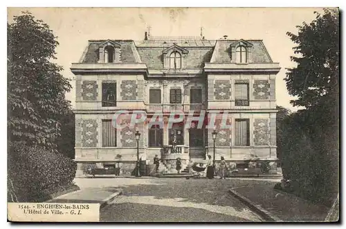 Cartes postales Enghien les Bains L'Hotel de Ville