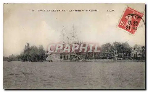 Ansichtskarte AK Enghiens les Bains Le Casino et le Kursaal