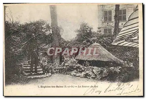 Cartes postales Enghien les Bains S et O La Source du Roi