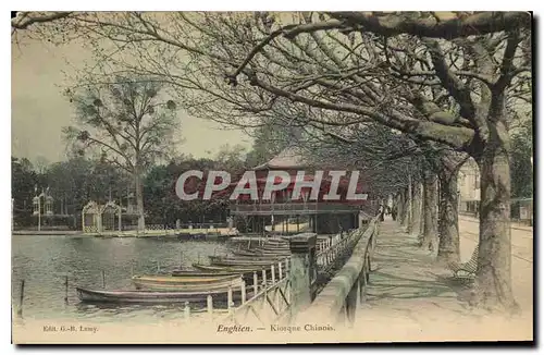 Ansichtskarte AK Enghien Kiosque Chinois Chine China