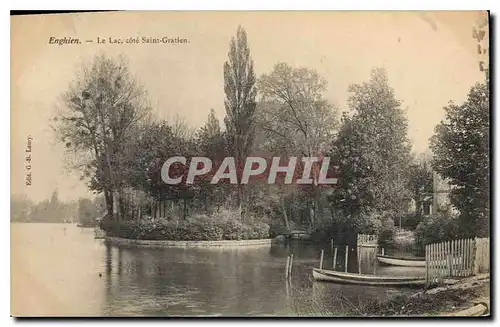 Cartes postales Enghien Le Lac cote St Gratien